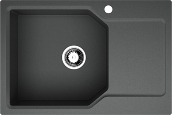 Фото товара: Omoikiri Yonaka 78-LB-GR, мойка, гранит, leningrad grey