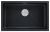 Детальное фото товара: Paulmark LUMI 74UNI, мойка, гранит, черный металлик