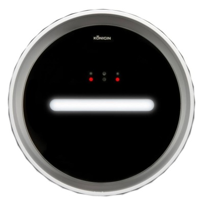 Детальное фото товара: Konigin Adagio White Matte/Black Glass 35