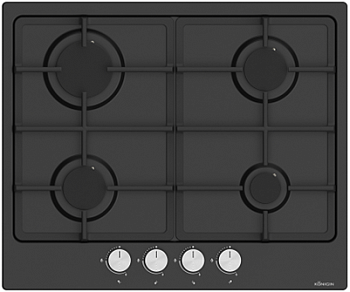 Фото товара: Konigin Spark 604 BK газовая поверхность