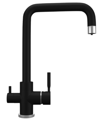 Maunfeld MFQT-19B, смеситель, гранит, черный