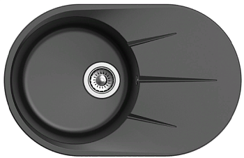 Фото товара: Ewigstein Rund R- 50F, мойка, гранит, антрацит