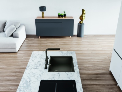 Детальное фото товара: Franke BXM 210/110-50 F-INOX, мойка, нержавеющая сталь, антрацит