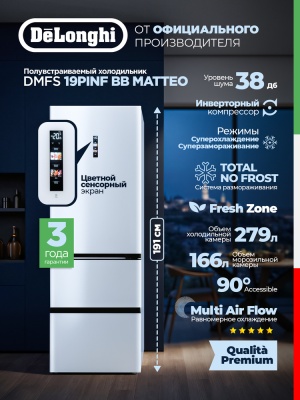 Детальное фото товара: DeLonghi DMFS 19PINF BB MATTEO