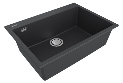 Детальное фото товара: Paulmark DECORATION 69, мойка, гранит, антрацит