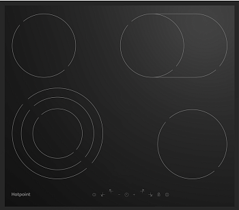 Фото товара: Hotpoint HR 6T7 BA S стеклокерамическая поверхность