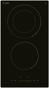 Фото товара: LEX EVH 321A BL стеклокерамическая поверхность
