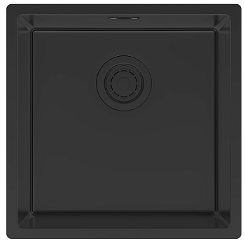 Фото товара: Paulmark LASSAN 44 UNI, мойка, нержавеющая сталь, матовый черный