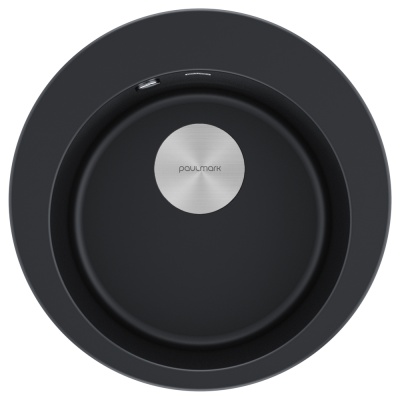 Фото товара: Paulmark GELEGEN 50, мойка, гранит, черный металлик