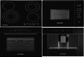 Фото товара: KUPPERSBERG ECS 632 F + HK 616 BLACK + HMW 650 BL + KCM 182 BLACK