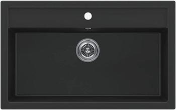 Фото товара: KUCHENSTERN TOP 80, мойка, гранит, черный