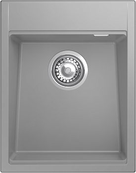 Фото товара: Rivelato TESORO TR-405 grigio metallizz, мойка, гранит, серый металлик