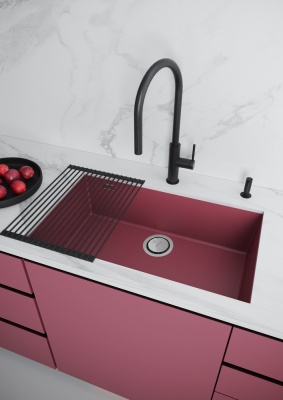 Paulmark NEO CLASSIC 76, мойка, гранит, merlot Детальное фото товара: Paulmark NEO CLASSIC 76, мойка, гранит, merlot