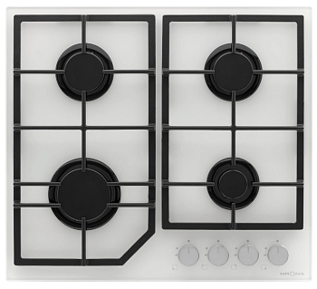 Фото товара: Krona NEBEL 60 WH газовая поверхность