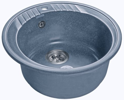 Детальное фото товара: GranFest RONDO GF-R-520, мойка, мрамор, графит