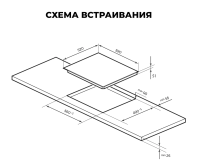 Схема встраивания