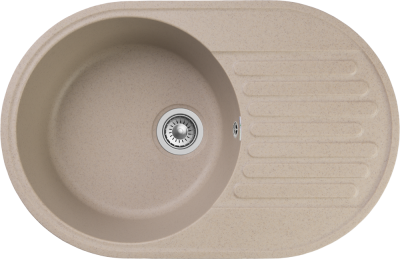 GranFest QUARZ GF-Z18, мойка, гранит, песочный