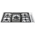 Smeg PGF95-4 Детальное фото товара: Smeg PGF95-4 газовая поверхность