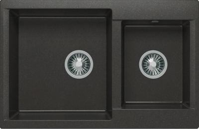 Polygran BRIG-772, мойка, мрамор, черный 16 Polygran BRIG-772, мойка, мрамор, черный 16