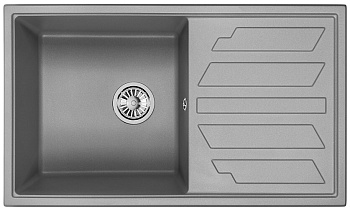 Фото товара: GRANULA 8601 мойка, гранит, алюминиум