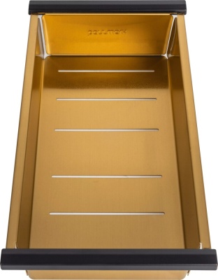 Детальное фото товара: Paulmark NEXT-MULTI SINK 58 UNI, мойка, нержавеющая сталь, брашированное золото