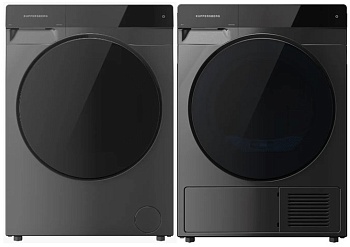 Фото товара: Kuppersberg стирка WM 590 GR + сушка DM 590 GR + соед.эл DS 590 GR