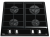 Teka GZC 64300 XBN BLACK Детальное фото товара: Teka GZC 64300 XBN BLACK газовая поверхность