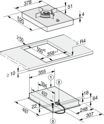 Схема встраивания
