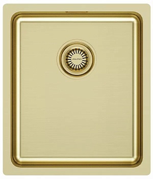 Фото товара: Paulmark VISTA 38, мойка, нержавеющая сталь, светлое золото