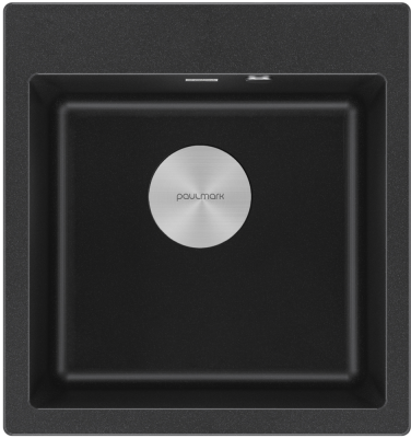 Детальное фото товара: Paulmark KANTE 50, мойка, гранит, черный