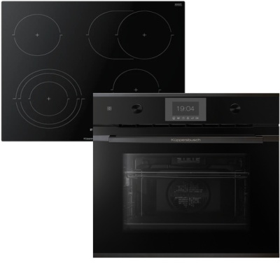 Kuppersbusch KE 6350.0 SR + B 6350.0 S2 Black Chrome