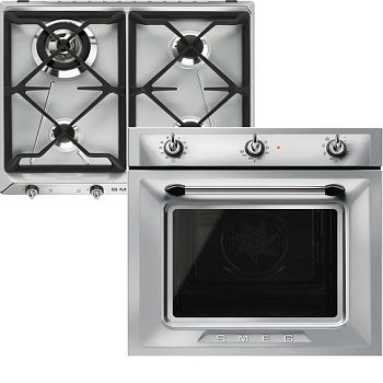 Фото товара: Smeg SR964XGH + SF6905X1
