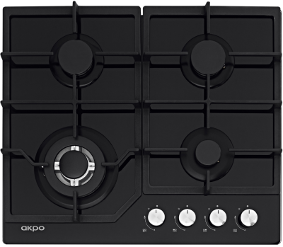 Детальное фото товара: AKPO PGA 604 FGC BL газовая поверхность