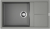 Детальное фото товара: Omoikiri Sumi 86-GR, мойка, гранит, leningrad grey