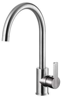 Детальное фото товара: ALVEUS GENESIS TONIA BRS, смеситель, нержавеющая сталь брашированная