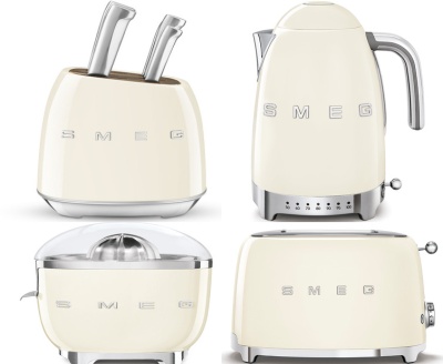 Детальное фото товара: Smeg KLF04CREU + TSF01CREU + EGF03CREU + BLF03CREU + HBF03CREU + HMF01CREU + CJF11CREU + KBSF02CR
