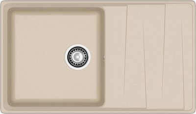 GranFest LEVEL GF-LV-860L, мойка, мрамор, кашемир