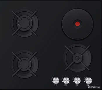 Фото товара: Maunfeld EEHG.64.13CB/KG комбинированная поверхность