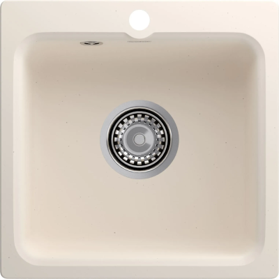 Детальное фото товара: GranFest GF-SMART 430, мойка, мрамор, белый
