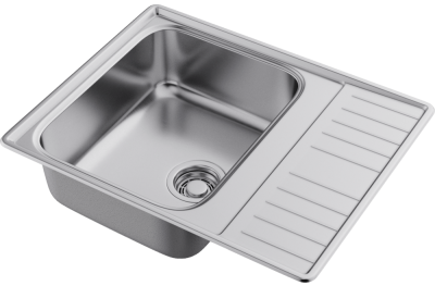 Детальное фото товара: Omoikiri Sagami 79-IN, мойка, оборачиваемая, нерж. сталь 