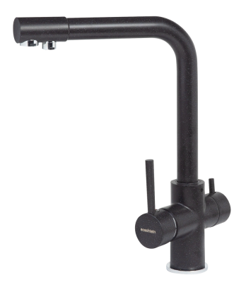 Детальное фото товара: Ecoshtein ES 0400, смеситель, гранит, антрацит