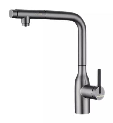 Детальное фото товара: Paulmark VIPER, смеситель, вороненая сталь   