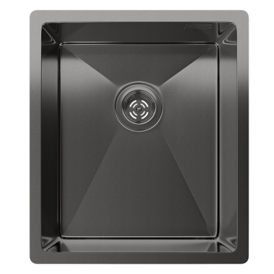 Rivelato RINOX 3844 UN PVD black, мойка, нержавеющая сталь, черный