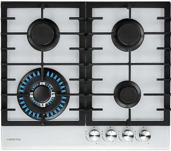 Фото товара: HIBERG VM 60440 W газовая поверхность