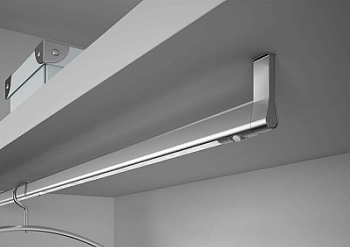 Фото товара: Domus Line Goccia IFR High Definition светодиодный светильник 1380 мм, алюминий, свет натуральный