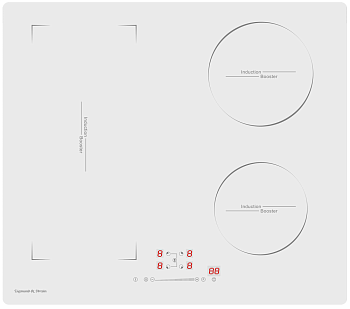Фото товара: Zigmund & Shtain CI 46.6 W индукционная поверхность