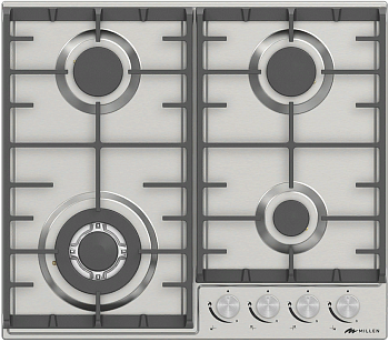 Фото товара: MILLEN MGH 602 IX газовая поверхность