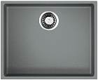 Omoikiri Bosen 54-U-GR, мойка, гранит, leningrad grey