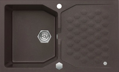 ALVEUS SENSUAL 30 GRANITAL+ CHOCOLATE-G0, мойка, гранит, шоколад (в комплекте с сифоном 1101462) ALVEUS SENSUAL 30 GRANITAL+ CHOCOLATE-G0, мойка, гранит, шоколад (в комплекте с сифоном 1101462)