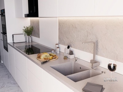 Emar EMQ-2665.PL, мойка, гранит, барит Детальное фото товара: Emar EMQ-2665.PL, мойка, гранит, барит